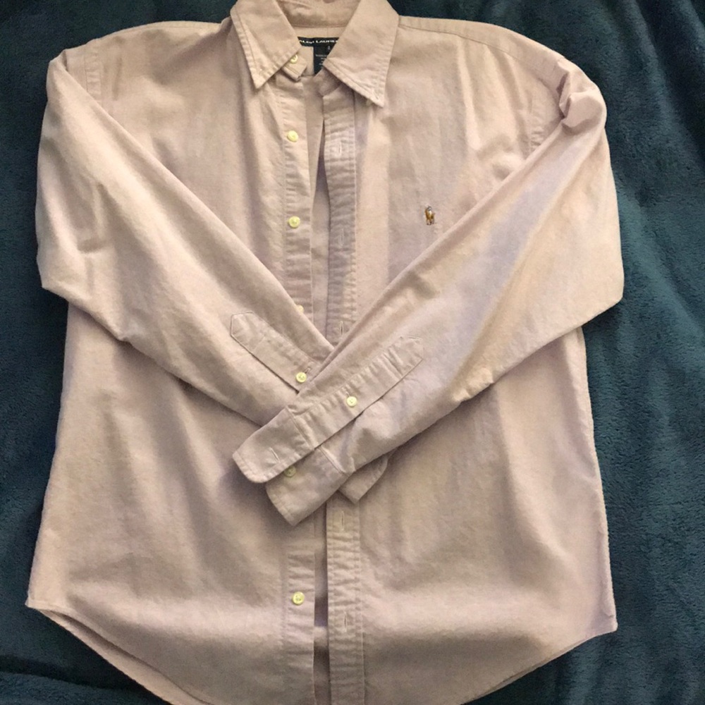Lavender Ralph Lauren Classic Fit Oxford